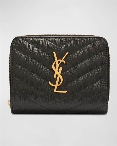 ysl wallet with strap|YSL wallet used.